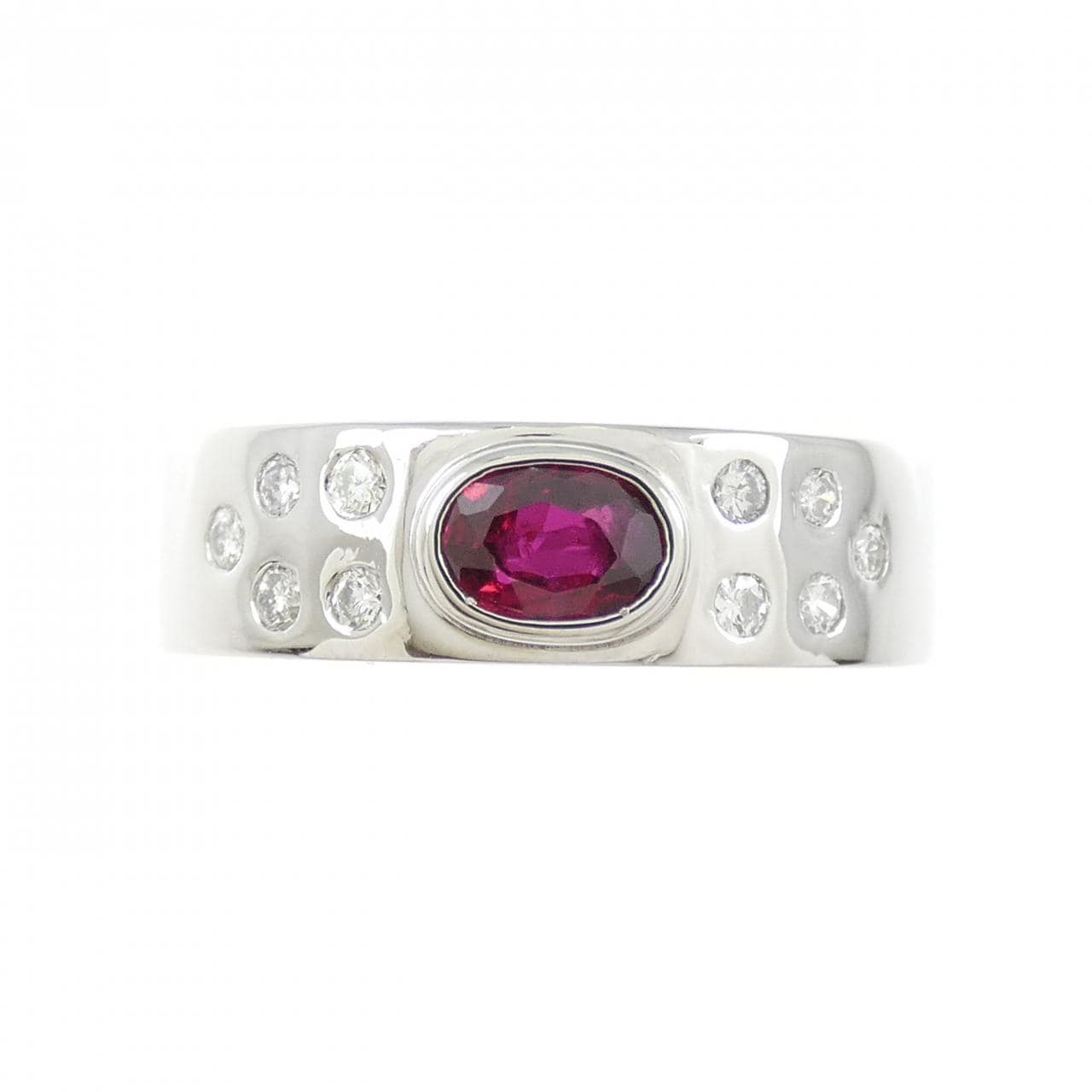 PT900红宝石戒指0.33CT