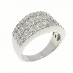 PT900 ダイヤモンド リング 2.00CT