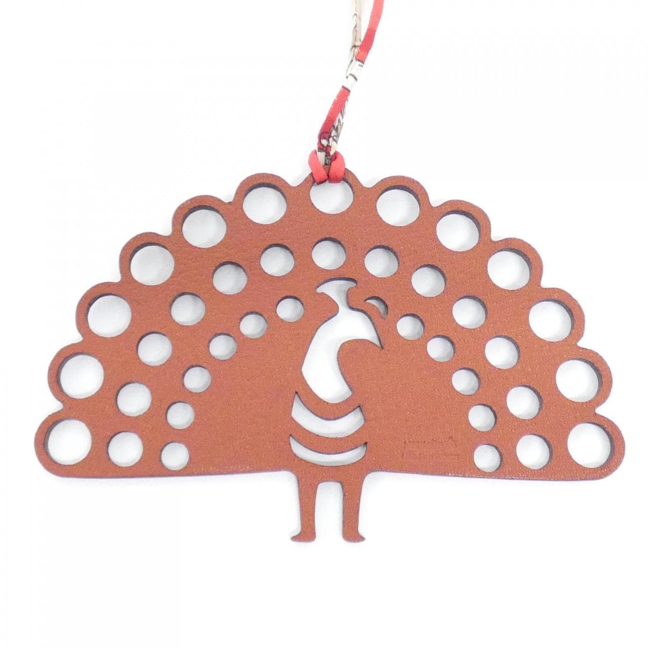 エルメス PEACOCK 1105138 バッグチャーム