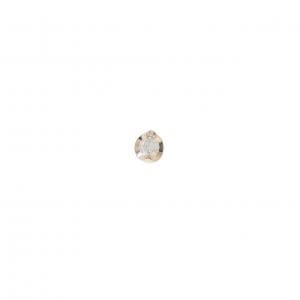 K18PG/K18YG ダイヤモンド ピアス 0.103CT 片耳