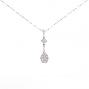 K18PG ダイヤモンド ネックレス 0.80CT