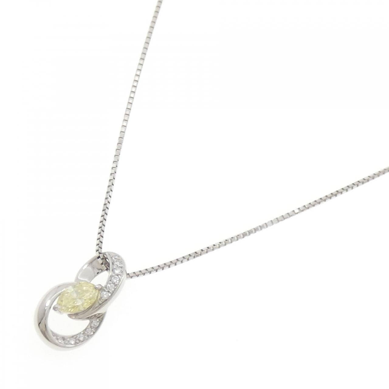 PT900/PT850 ダイヤモンド ネックレス 0.550CT