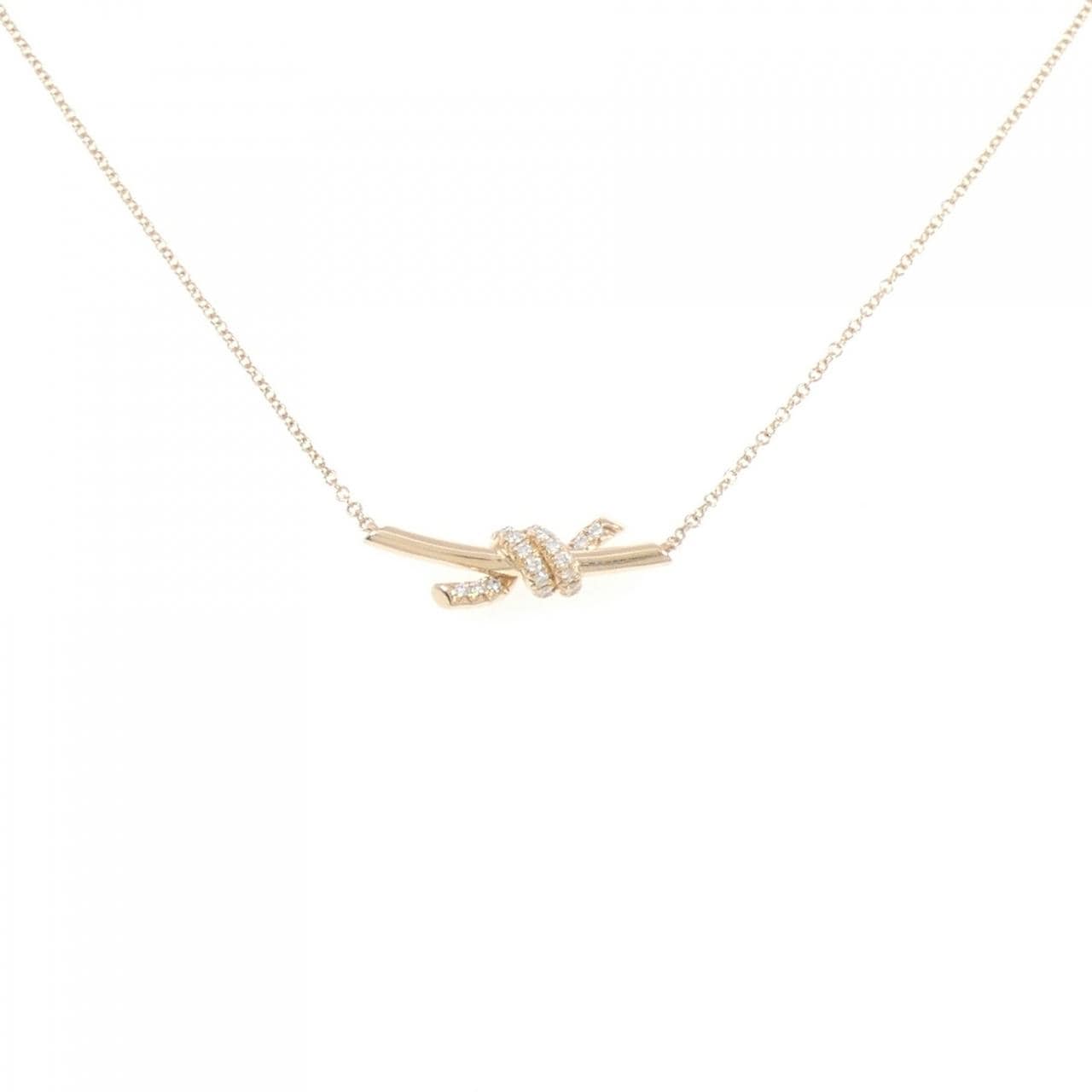 ティファニー ノット スモール ネックレス