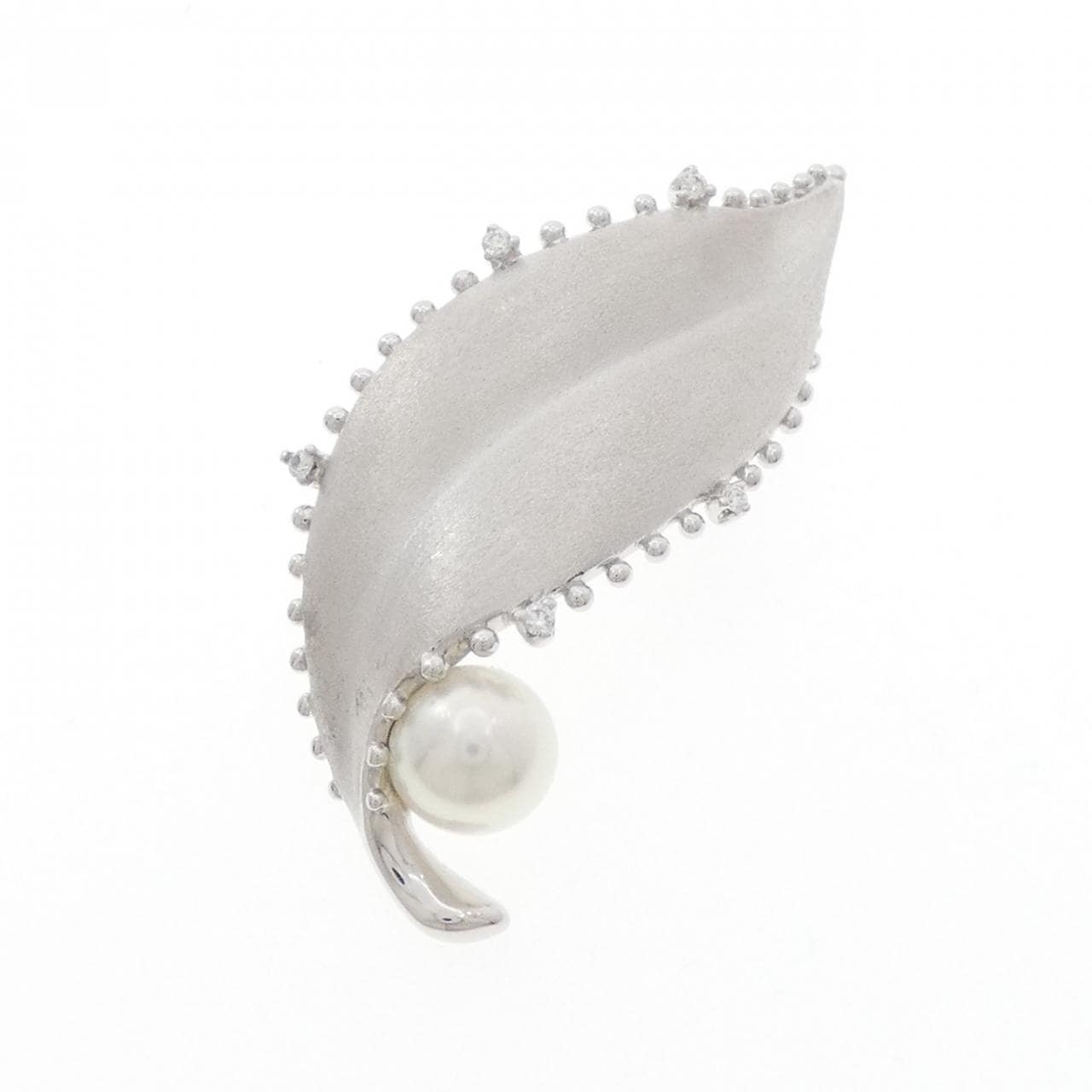 MIKIMOTO Akoya珍珠胸针 7.1 毫米