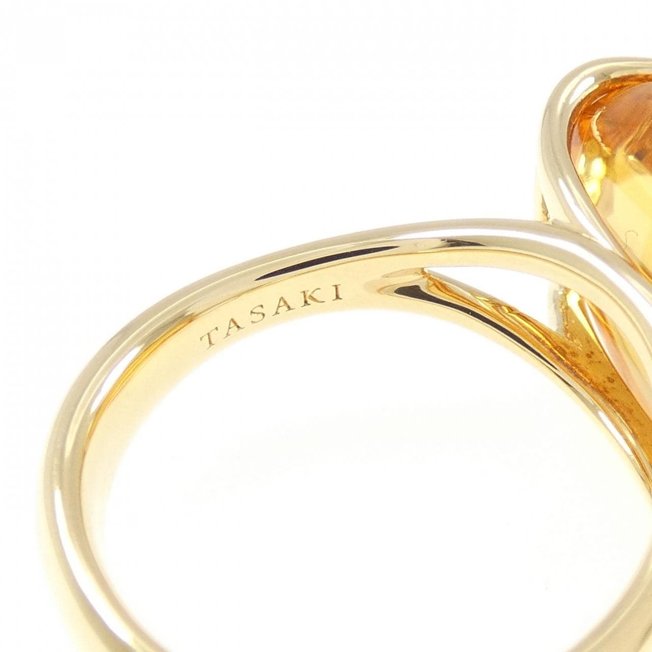 タサキ シトリン リング