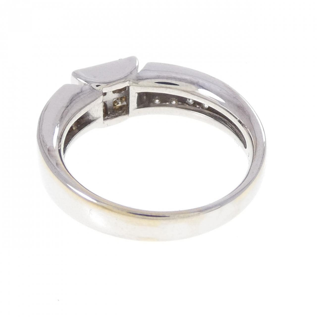 K18WG ダイヤモンド リング 0.40CT