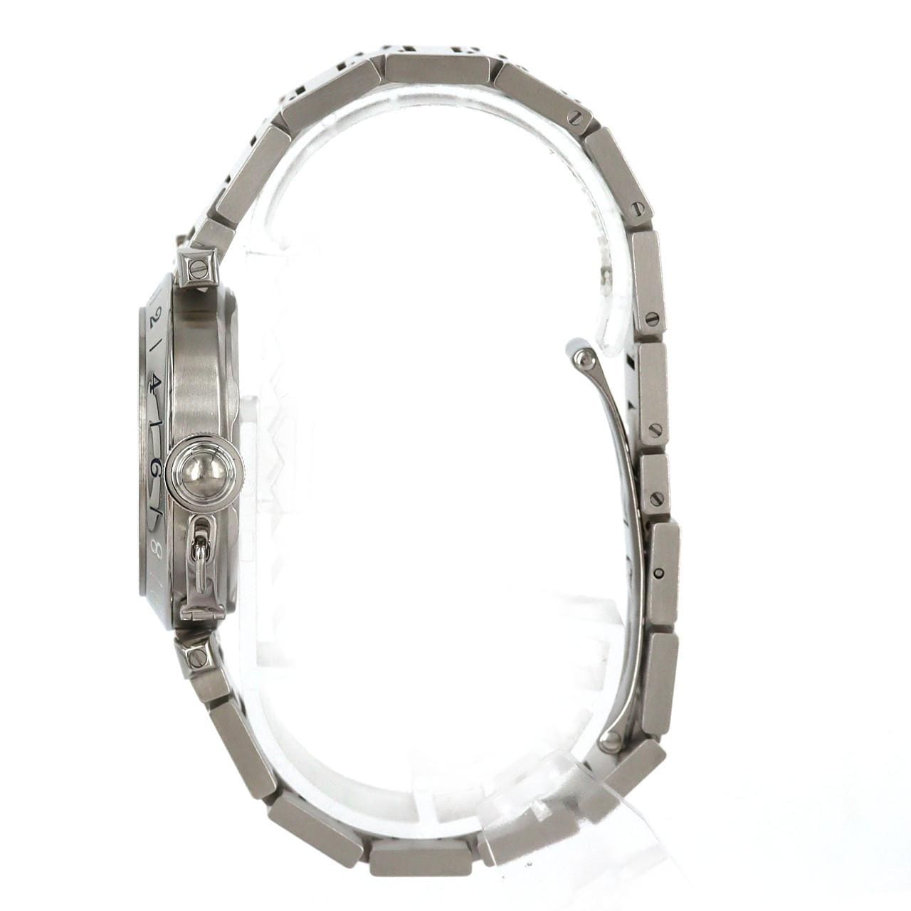 カルティエ パシャC GMT W31029M7 SS 自動巻