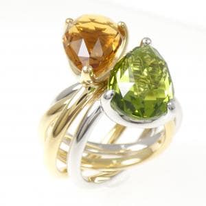 ミキモト ペリドット リング 6.01CT