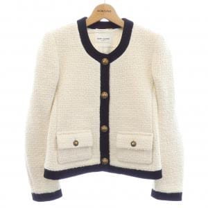 サンローラン SAINT LAURENT 668542 ノーカラージャケット