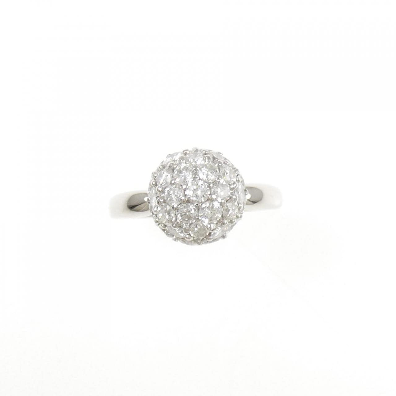 PT900 パヴェ ダイヤモンド リング 1.53CT