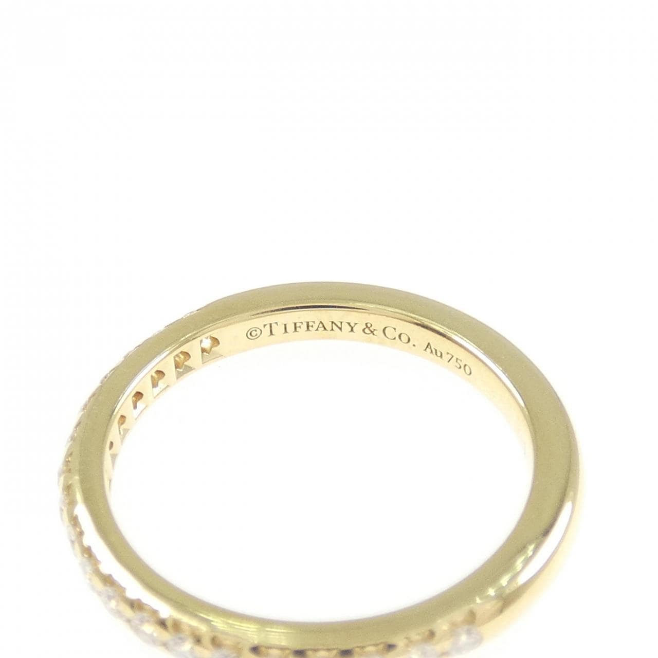 ティファニー ソレスト ハーフサークル リング