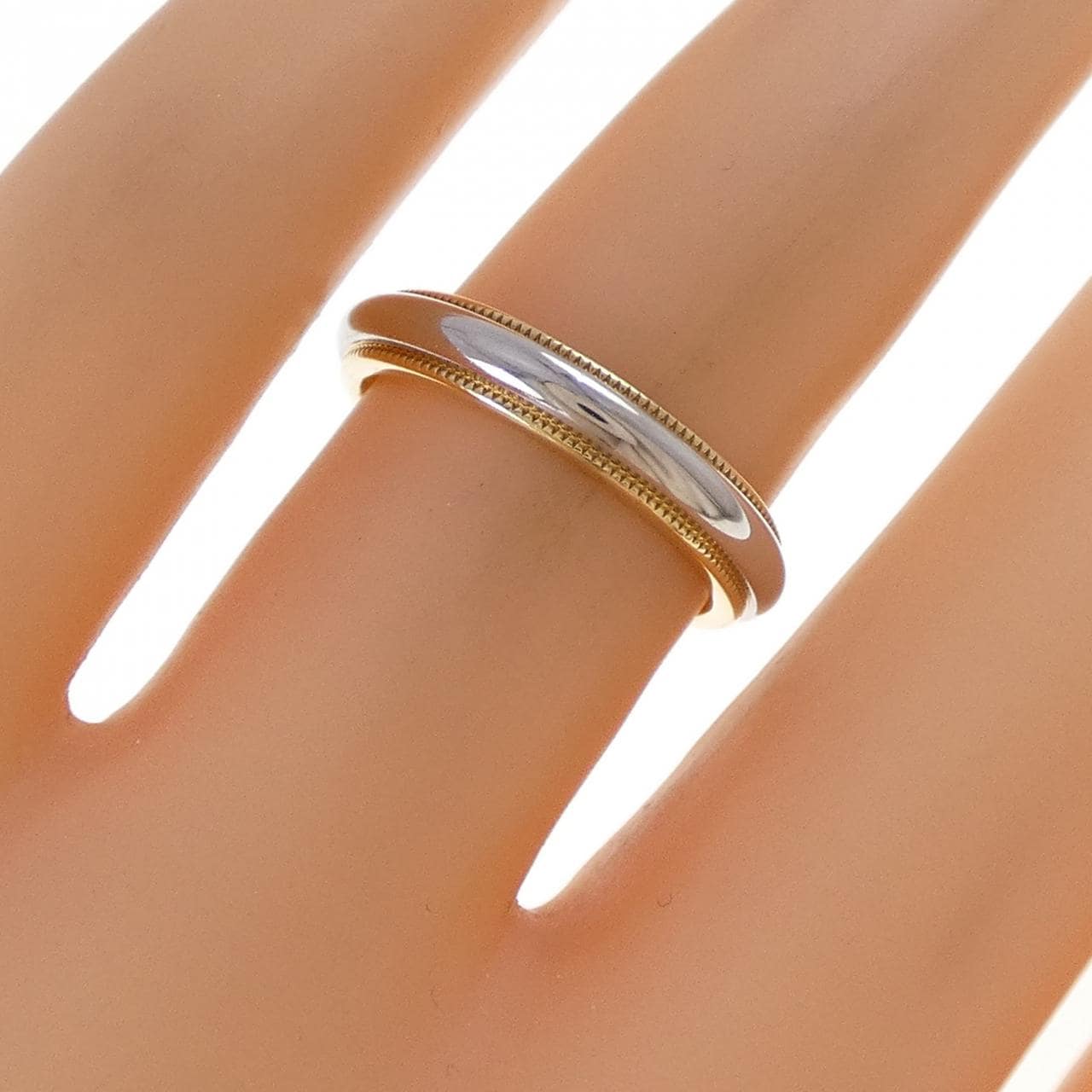 ティファニー ミルグレイン リング