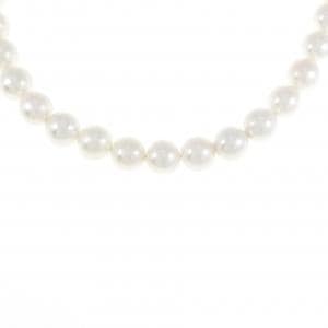 [BRAND NEW] Silver Clasp Akoya Pearl Necklace 7-7.5mm