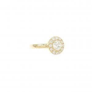 【新品】K18YG ダイヤモンド イヤーカフ 0.13CT 片耳