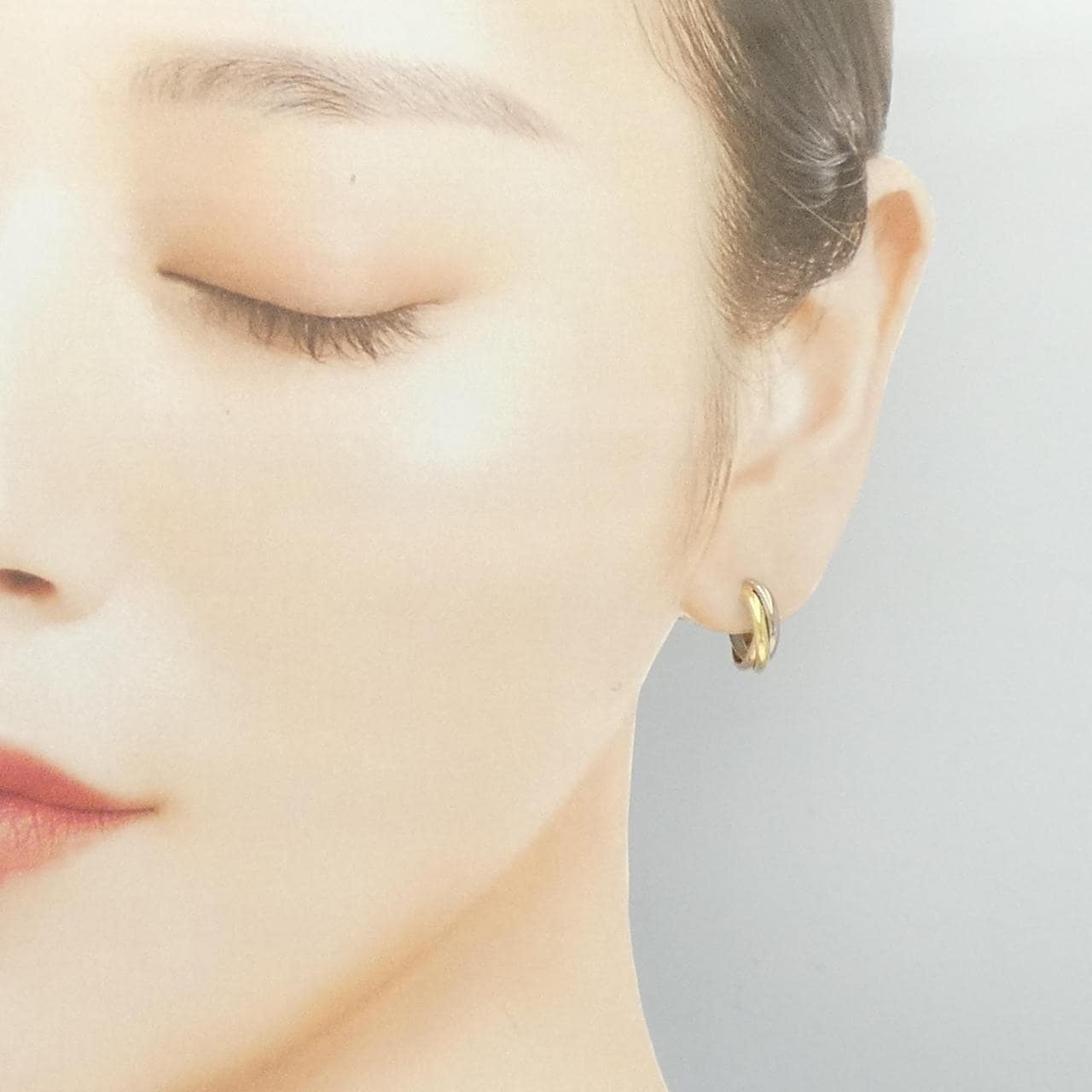 カルティエ トリニティ スモール ピアス