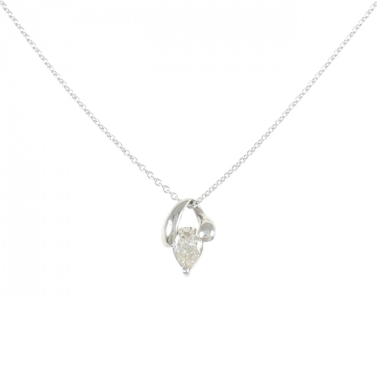 PT900/PT850 ダイヤモンド ネックレス 0.30CT