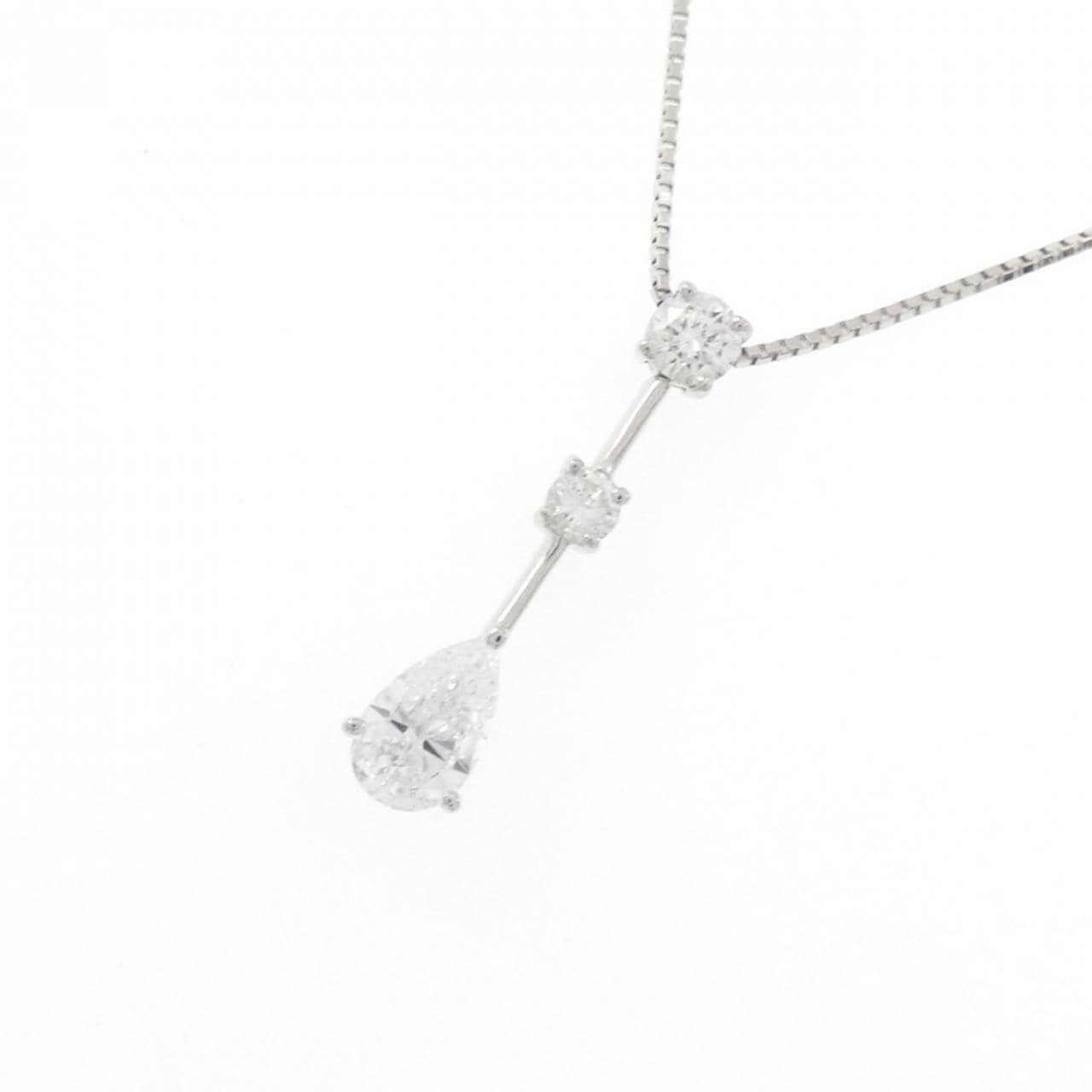 PT900/PT850 ダイヤモンド ネックレス 0.444CT