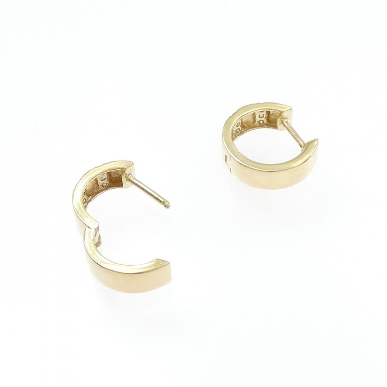 K18YG ダイヤモンド ピアス