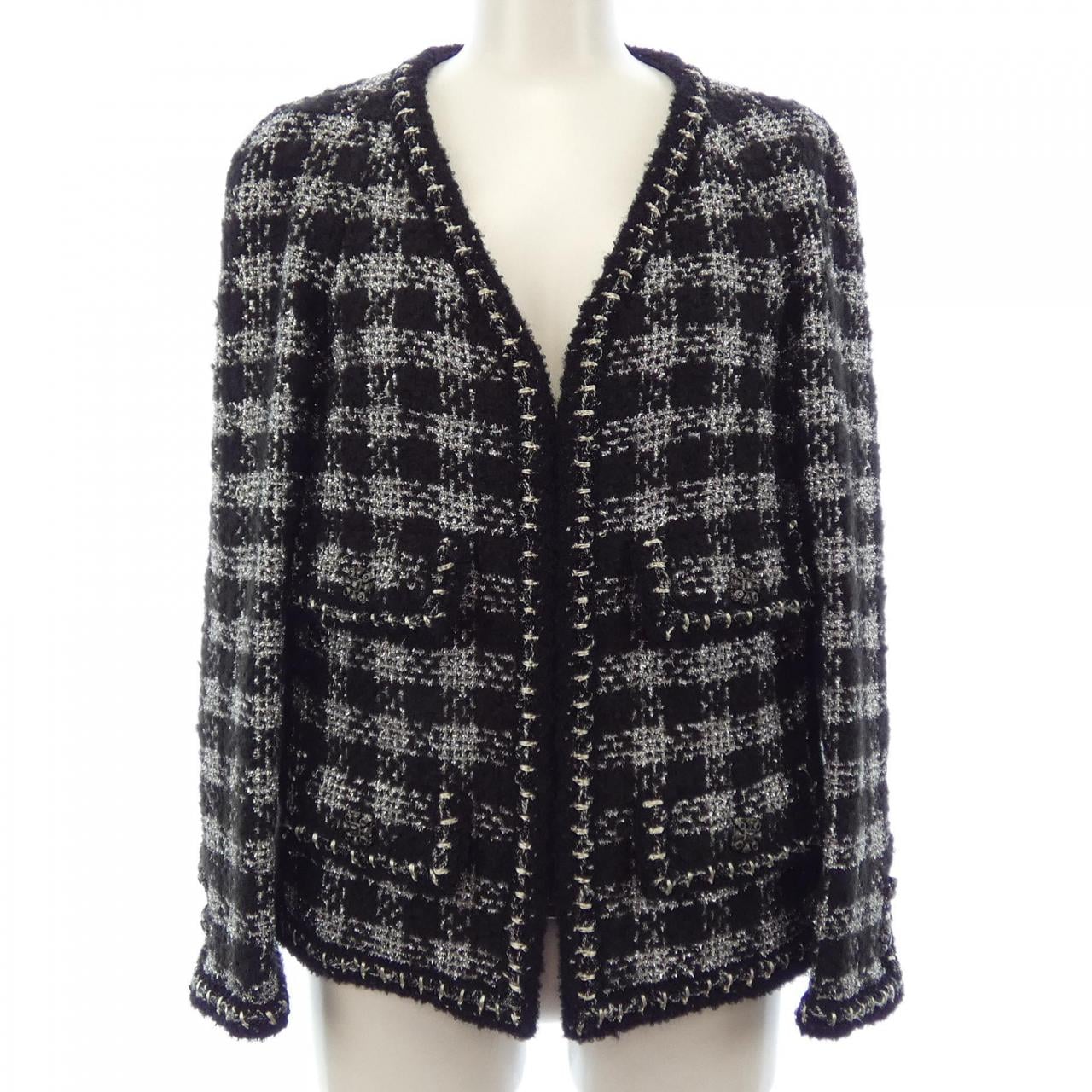 シャネル CHANEL P42260V30806 11A ノーカラージャケット