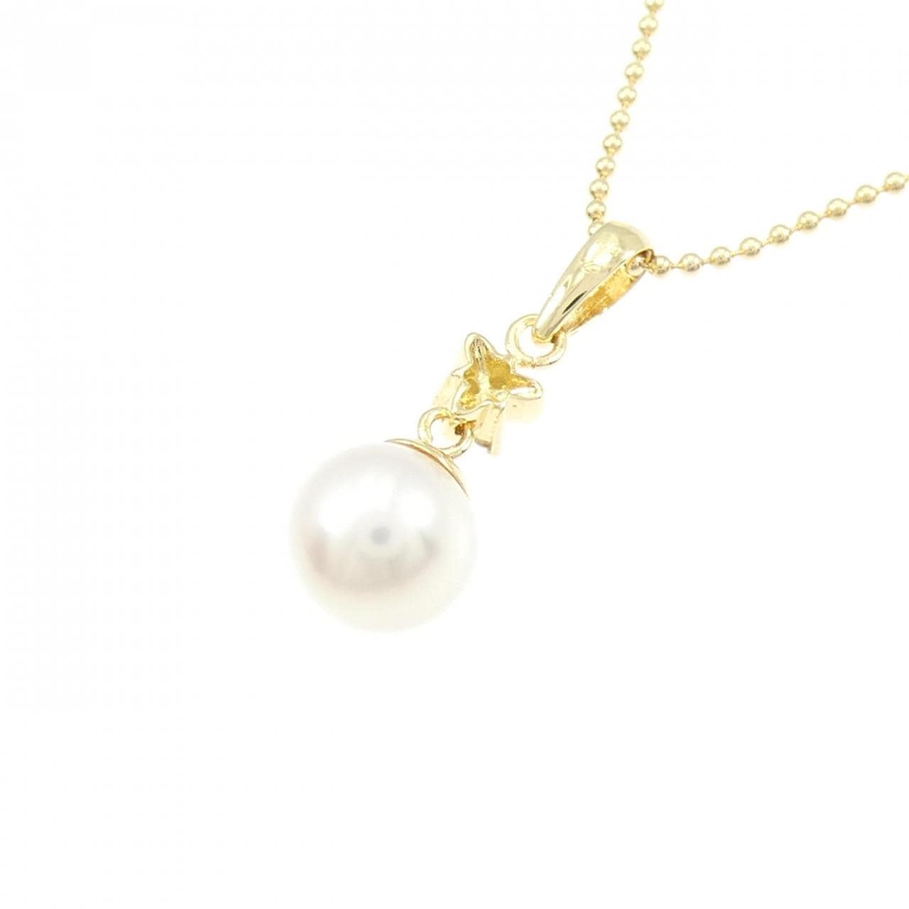 K18YG アコヤパール ネックレス 7.0mm
