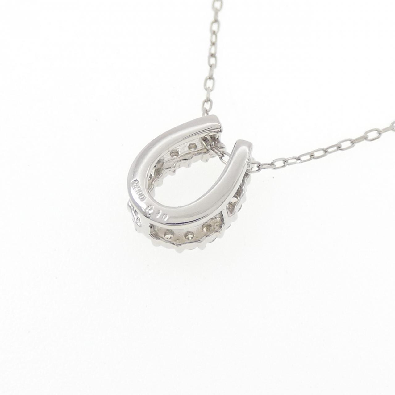 PT900/PT850 ダイヤモンド ネックレス 0.10CT