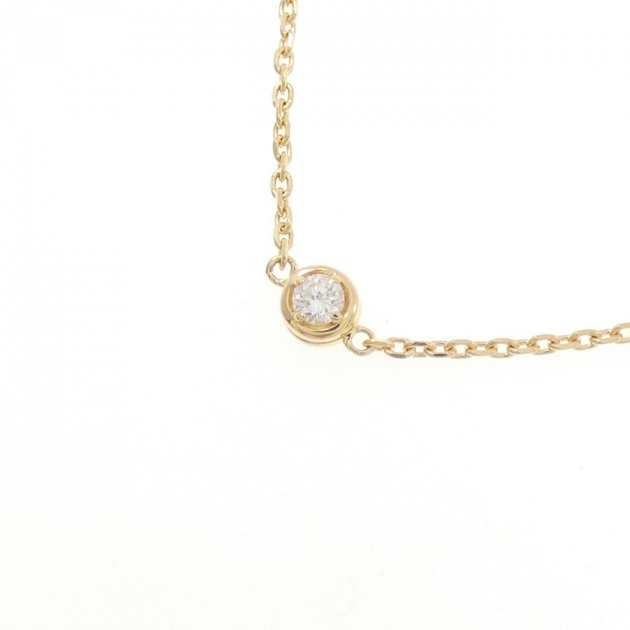 K18YG ダイヤモンド ネックレス 0.50CT