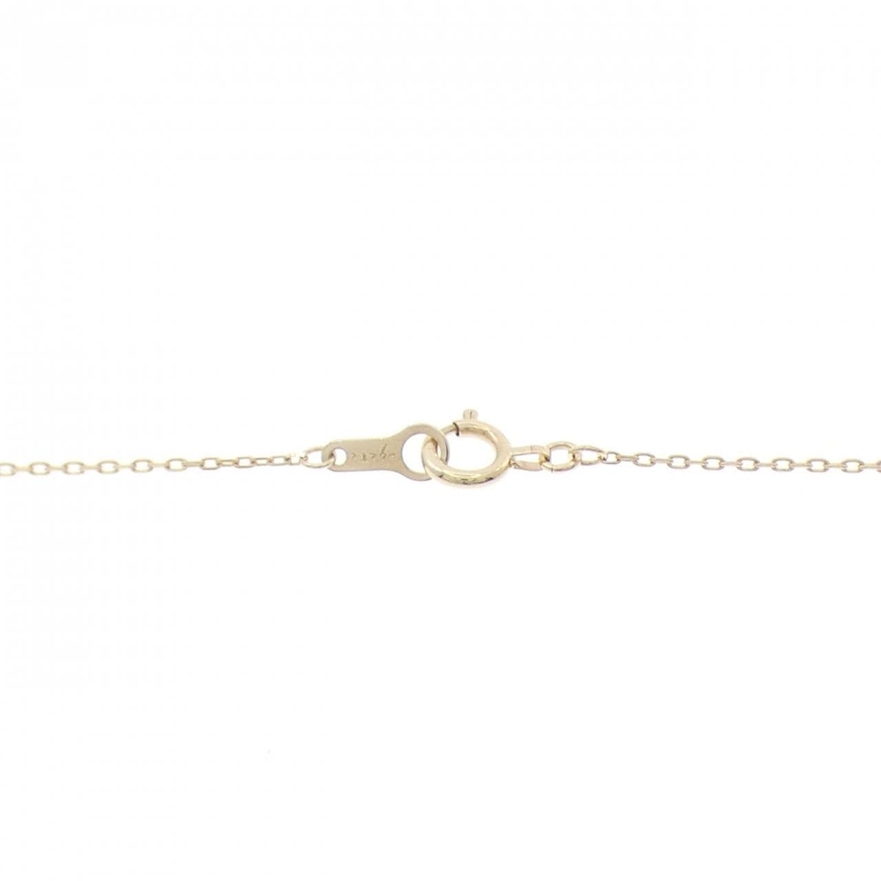 アガット ダイヤモンド ネックレス 0.03CT