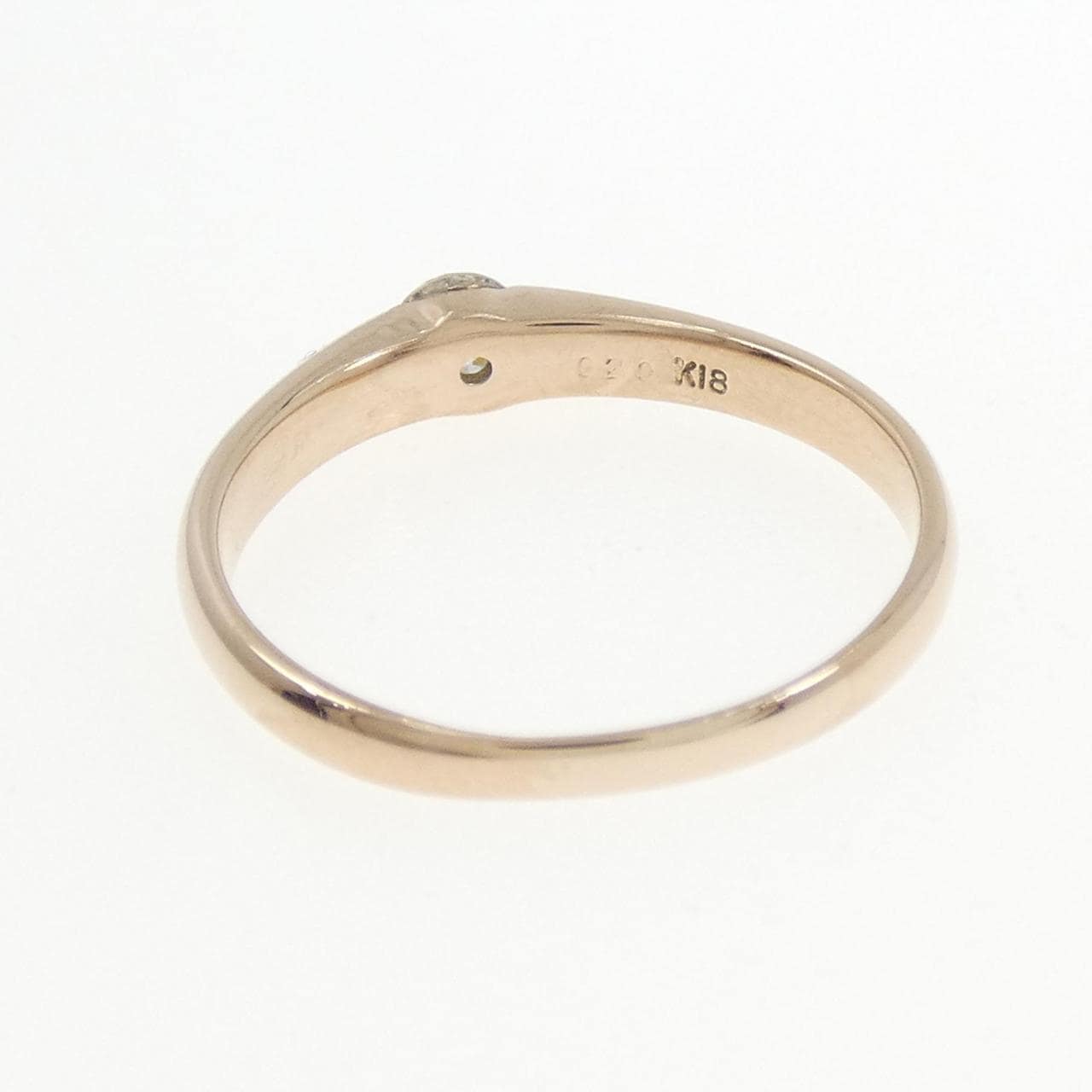K18PG ダイヤモンド リング 0.20CT