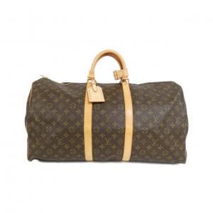 LOUIS VUITTON Monogram Keepall 55cm M41424 Boston Bag