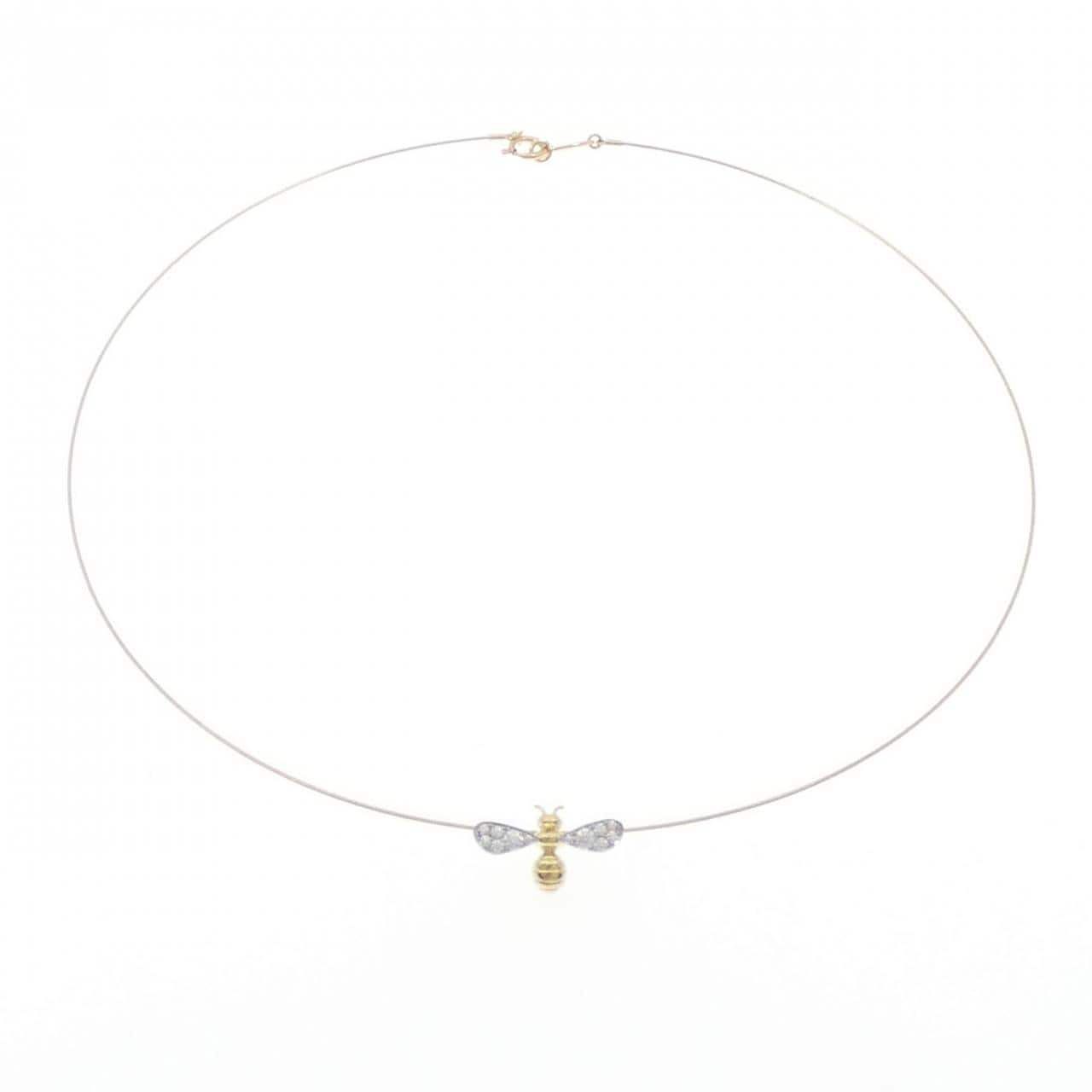 ギメル ビー ダイヤモンド ネックレス 0.176CT