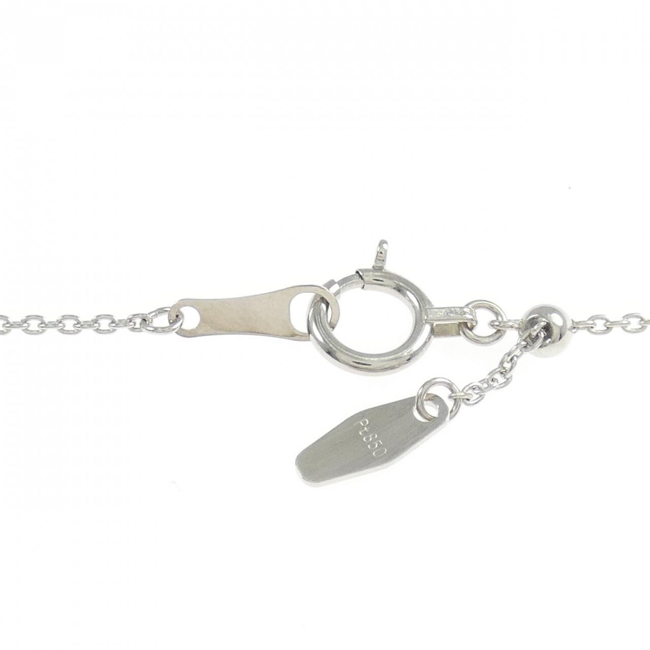 【リメイク】PT900/PT850 ダイヤモンド ネックレス 0.649CT D VS1 EXT H&C