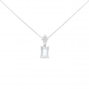PT900/PT850 アクアマリン ネックレス 1.01CT