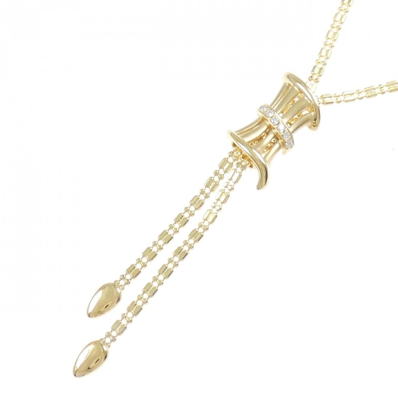 ギンザ タナカ ダイヤモンド ネックレス 0.09CT