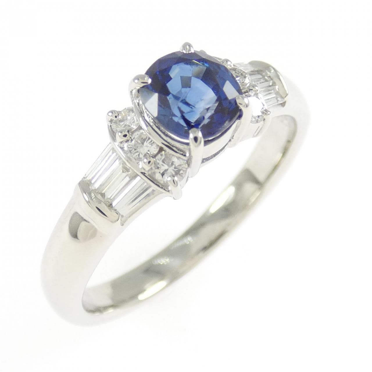 PT900 サファイヤ リング 0.74CT
