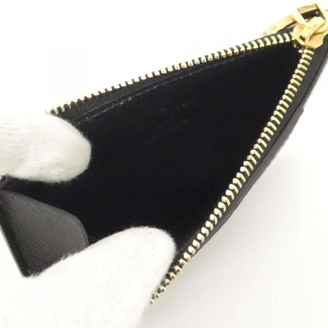 ルイヴィトン モノグラム リバース カードケース ポルト カルト ロミー M81912 コイン＆カードケース