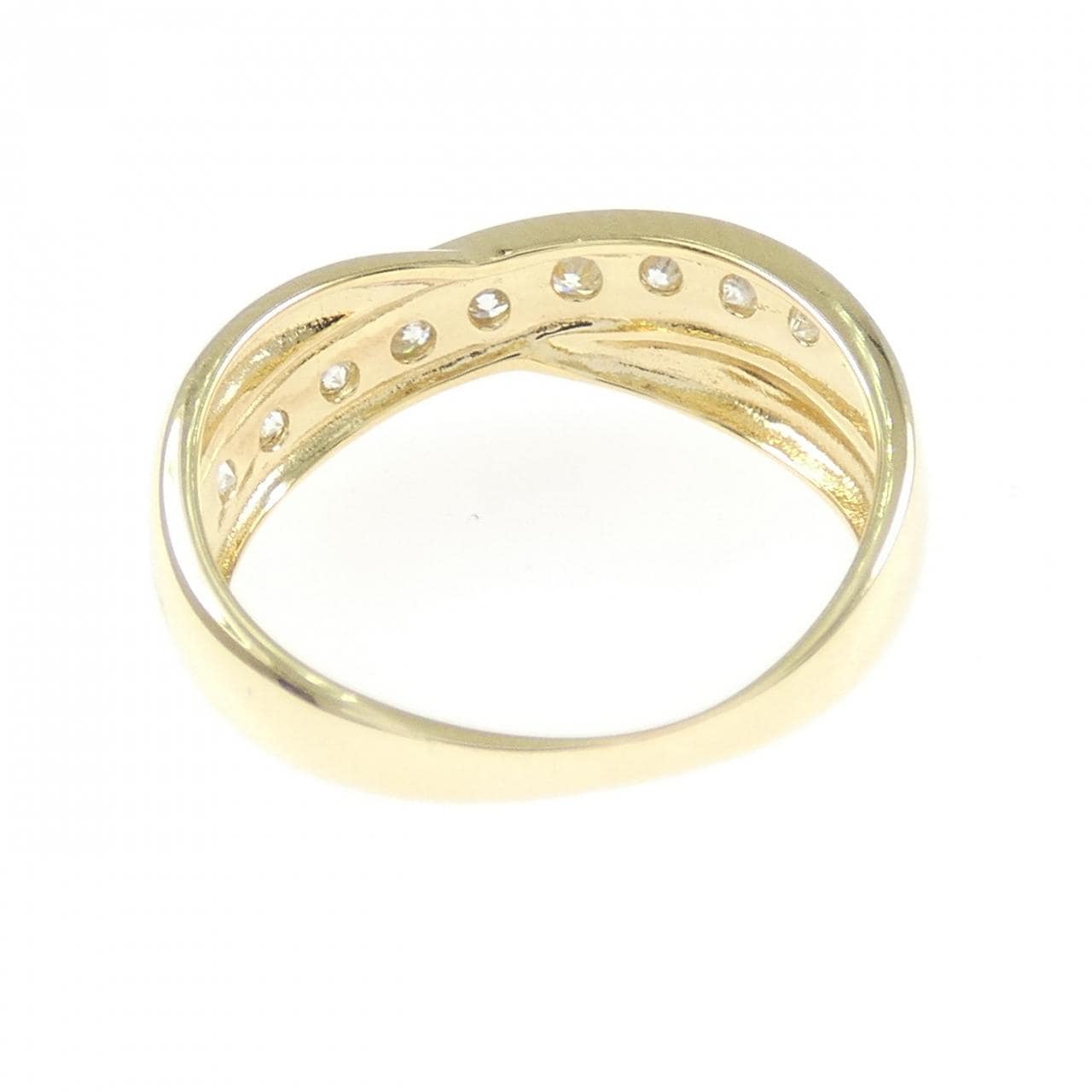 K18YG ダイヤモンド リング 0.30CT