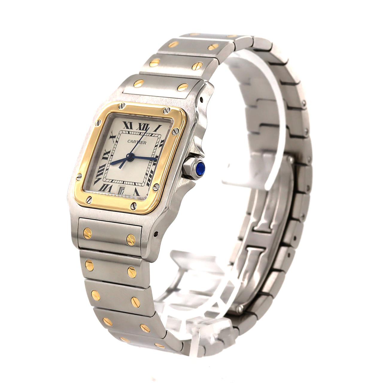 カルティエ サントスガルベLM コンビ W20011C4 SSxYG クォーツ