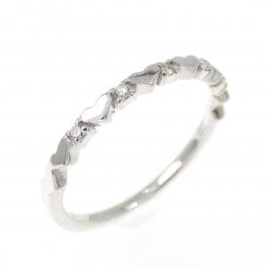 サマンサティアラ ハート ダイヤモンド ピンキー リング 0.05CT