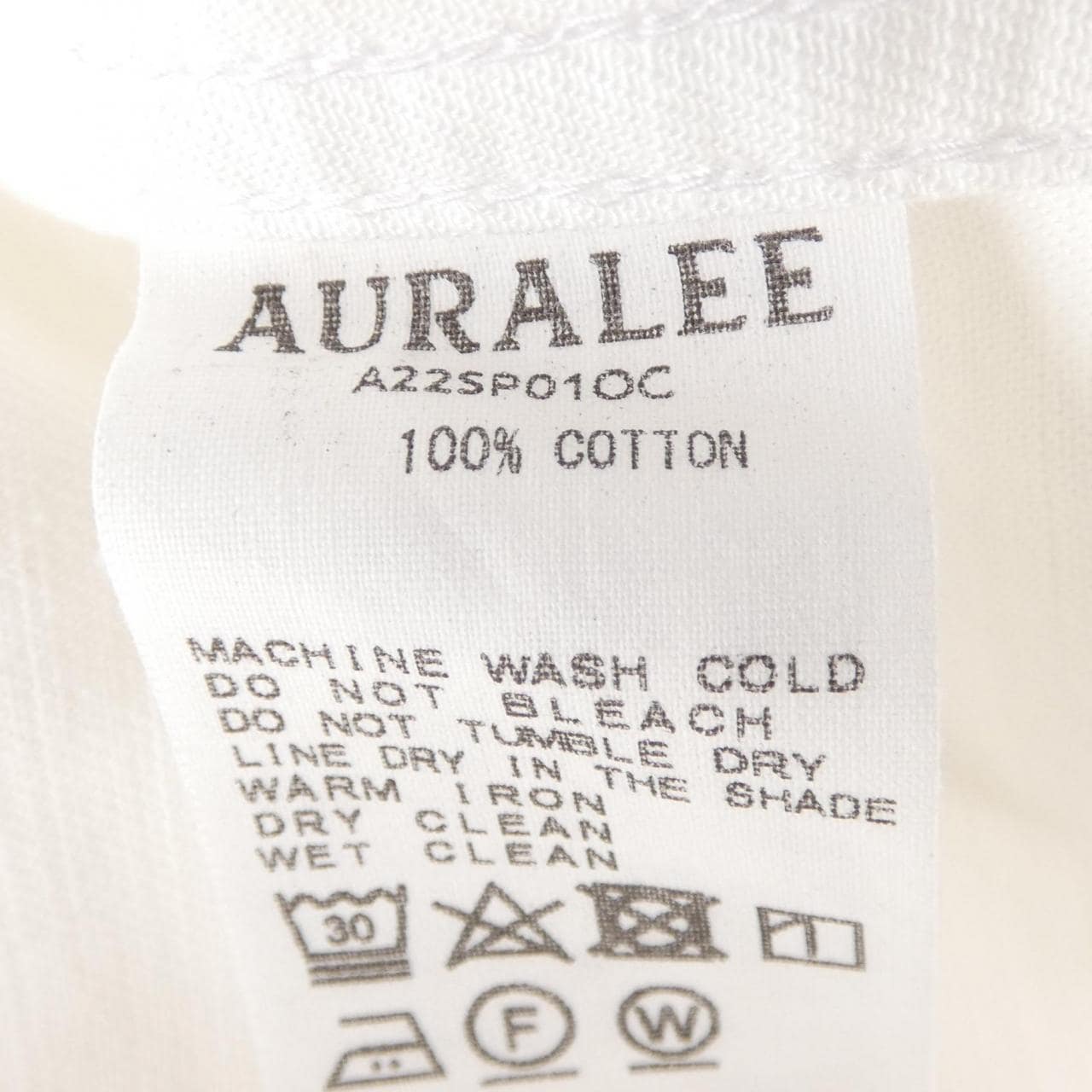 オーラリー AURALEE A22SP01OC ジーンズ