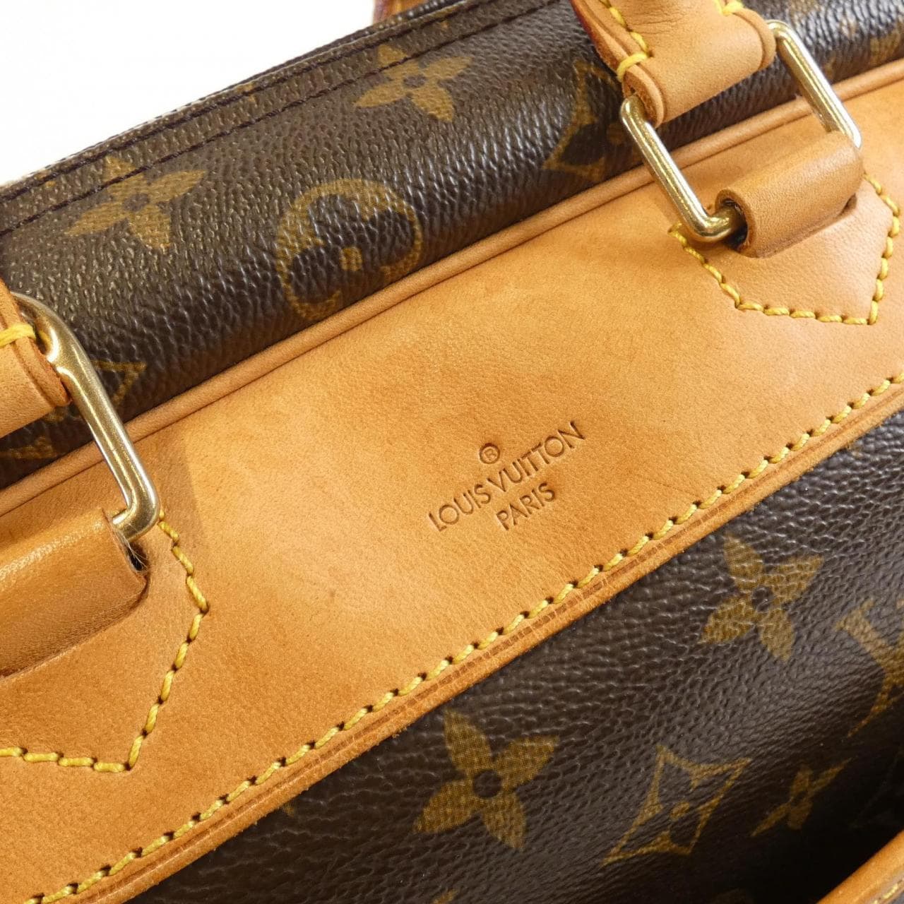 LOUIS VUITTON Monogram Bowling Vanity M47270 Bag