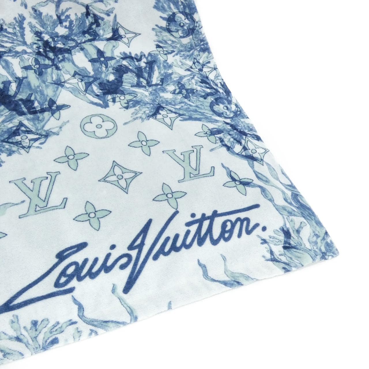 ルイヴィトン ドラ ドゥ バン モノグラム アクアガーデン M78468 ビーチタオル