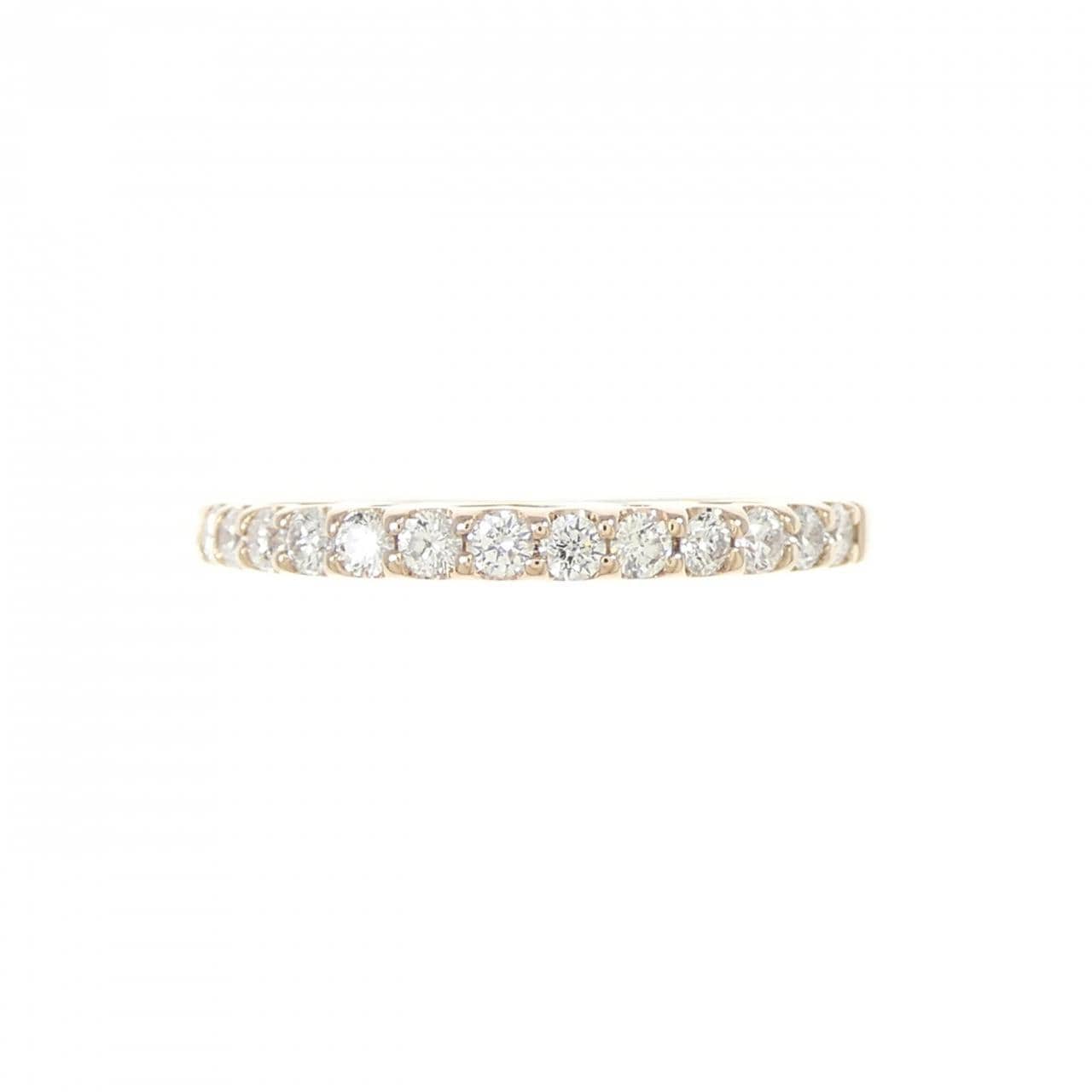 K18PG ハート ダイヤモンド リング 0.20CT