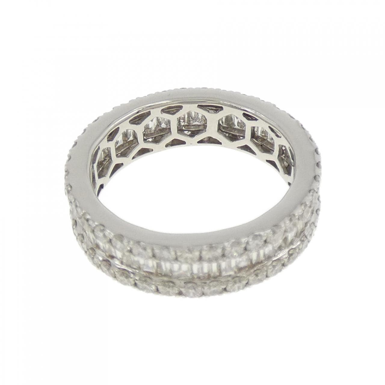 PT900 Full Eternity Diamond Ring 2.75CT
