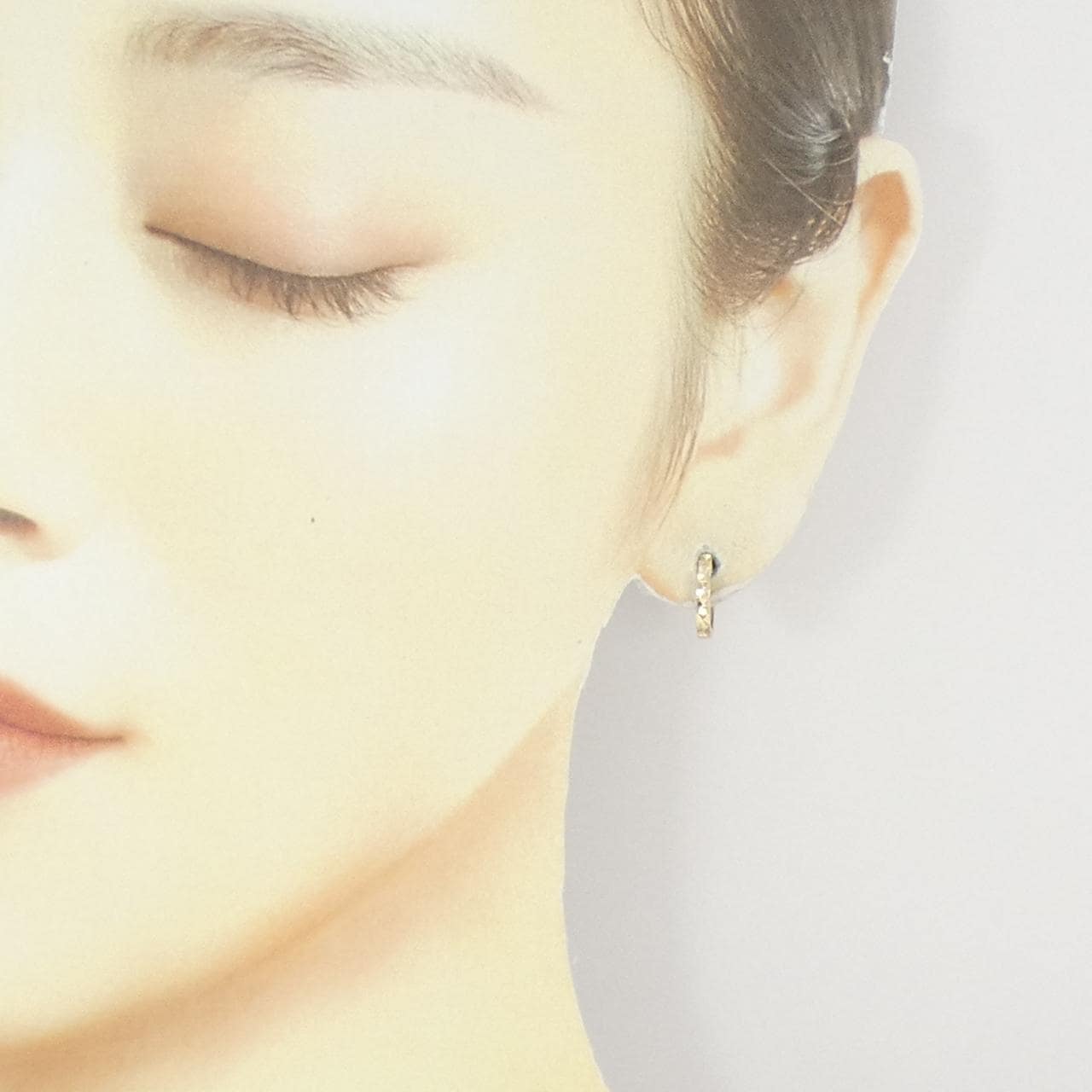 K10YG フープ ピアス