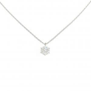 【リメイク】PT900/PT850 ダイヤモンド ネックレス 0.313CT F I1 Good
