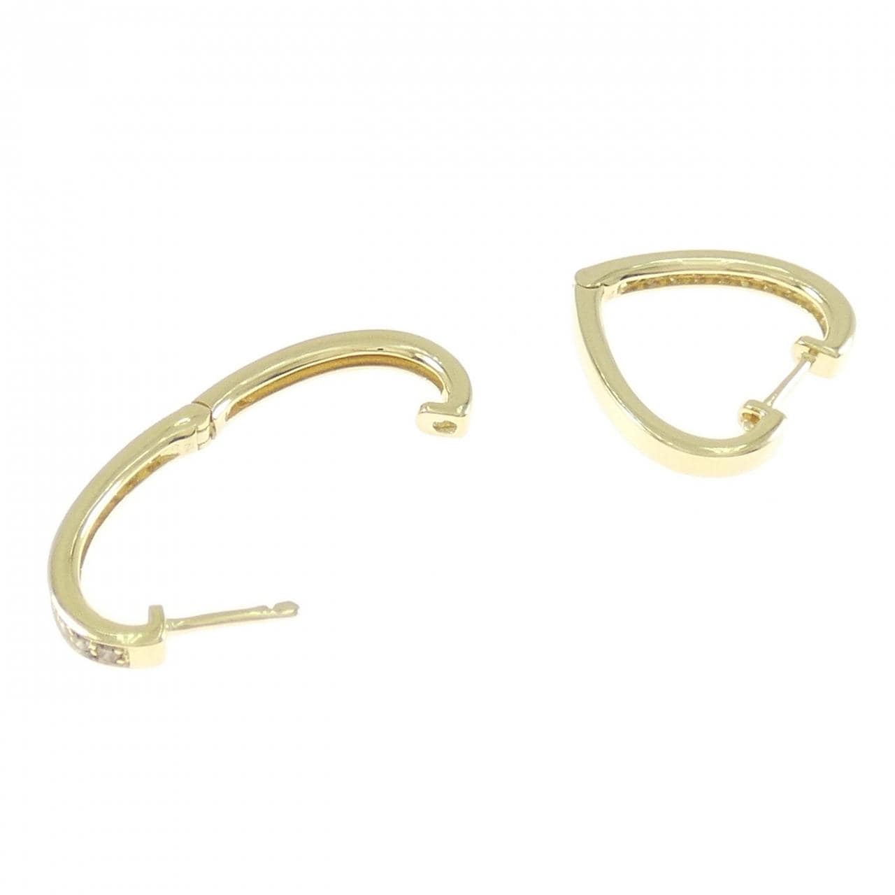 ジーエスティービー ダイヤモンド ピアス 0.24CT