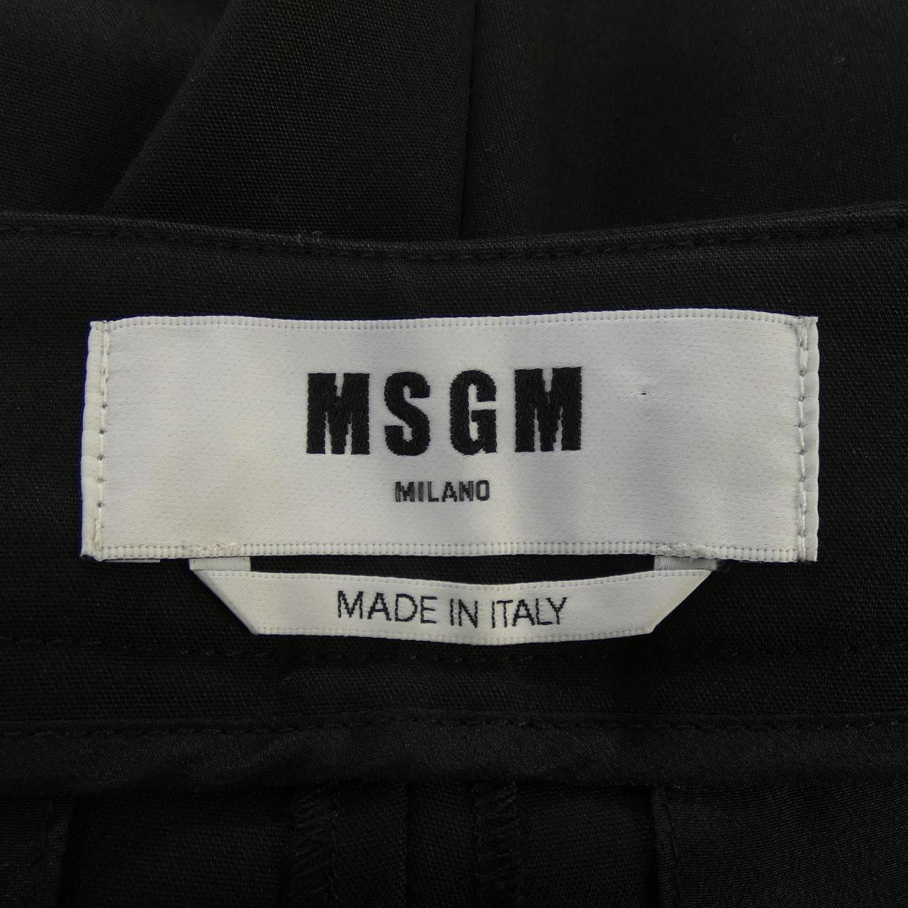 エムエスジーエム MSGM パンツ