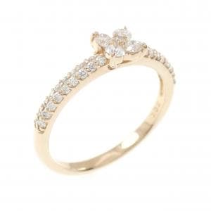 ポンテヴェキオ フラワー リング 0.32CT