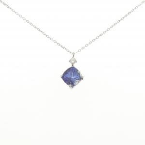 PT900/PT850 タンザナイト ネックレス 1.00CT