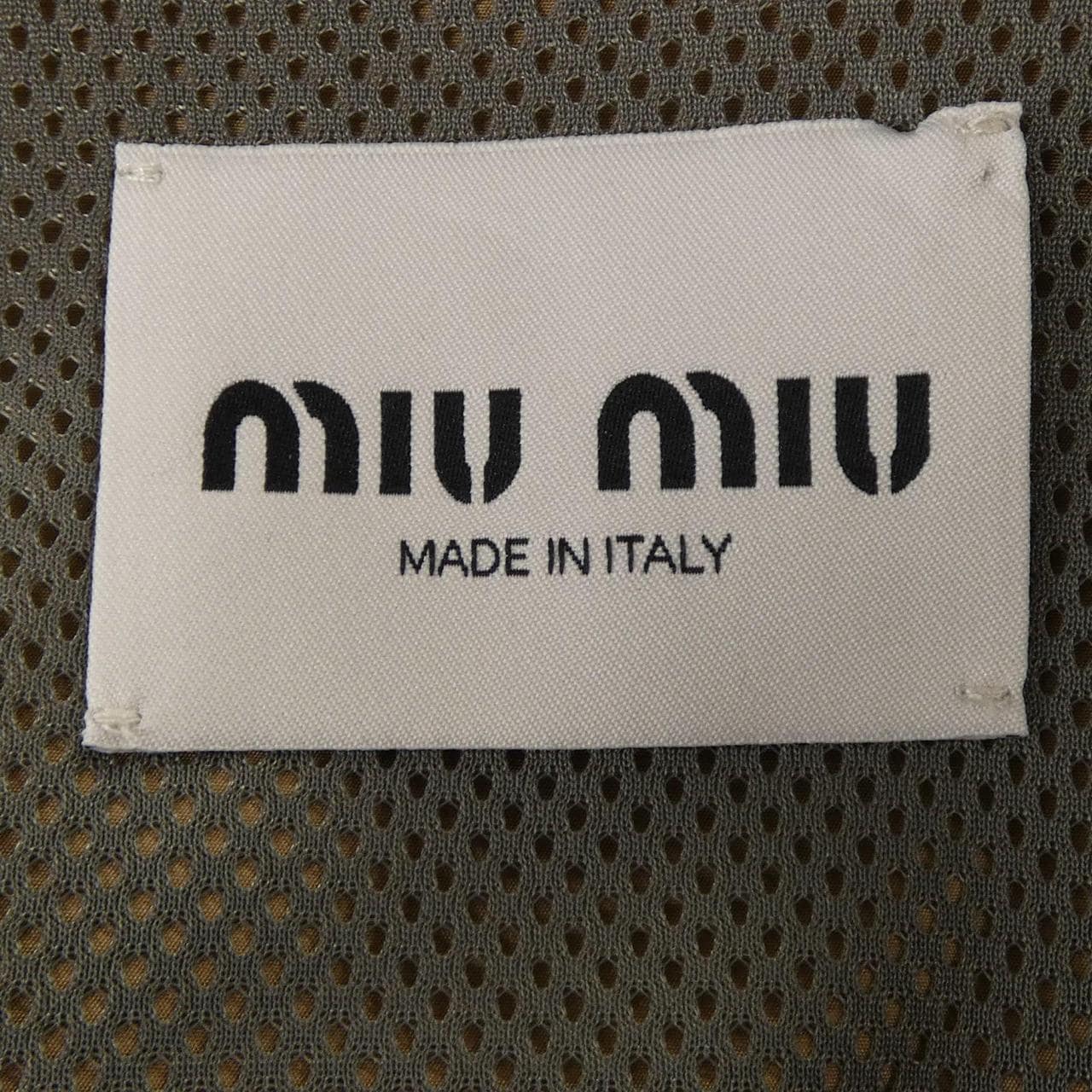ミュウミュウ MIU MIU テクニカルシルクドレス MF5873 SOOO 121G ワンピース